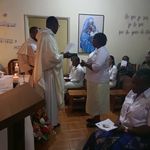 Entrada al noviciado Annie Magloire