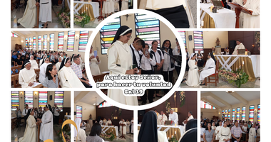 Profesión religiosa temporal de Yeliannys Durán