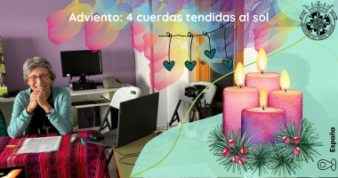 Adviento: 4 cuerdas tendidas al sol